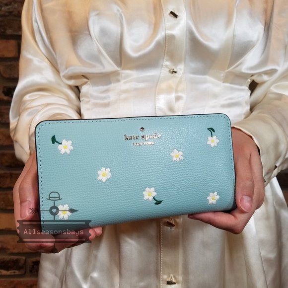 NWOT Kate Spade Wallet with Daisy Print - Picture 4 of 6